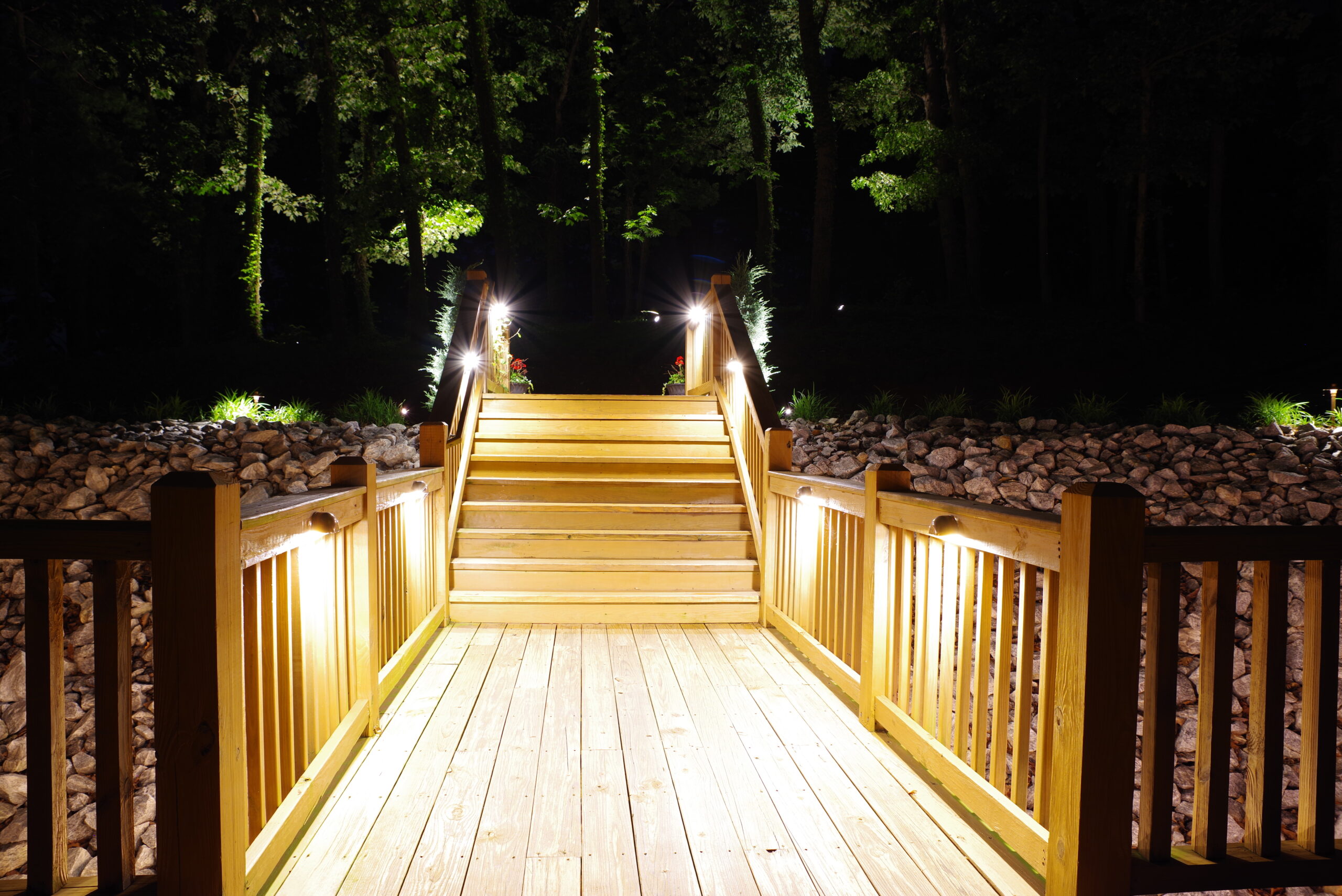 Contact Us to get your free Outdoor home lighting install quote